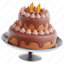 birthday cake, cake, food, sweet, birthday, celebration 