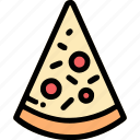 2, pizza, slice, grid, business, male, line, phone, shape, creative, hand, female, user