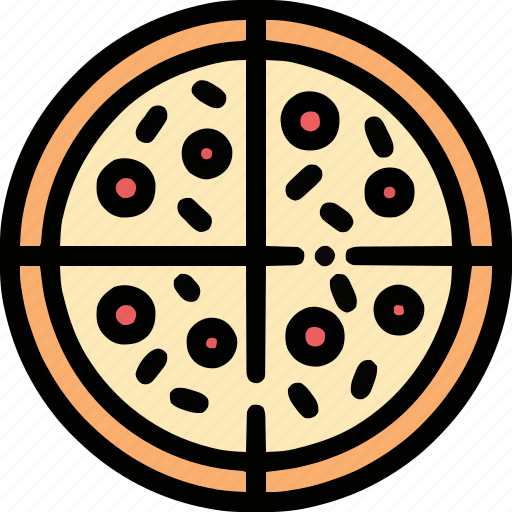 Pizza, cheese, italian, restaurant, slice, food, fast food icon - Download on Iconfinder