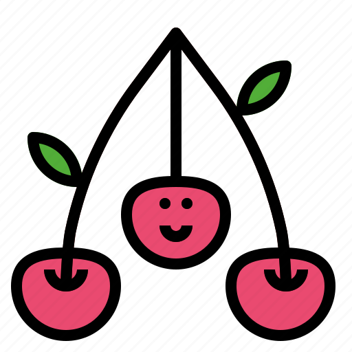 Cherry, fruit, organic, sweet icon - Download on Iconfinder