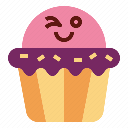 Cupcake, dessert, muffin, sweet icon - Download on Iconfinder