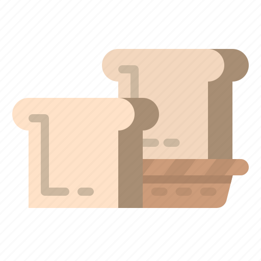 Bakery, bread, food, meal, white icon - Download on Iconfinder
