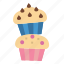 cake, cup, dessert, muffin, sweet 