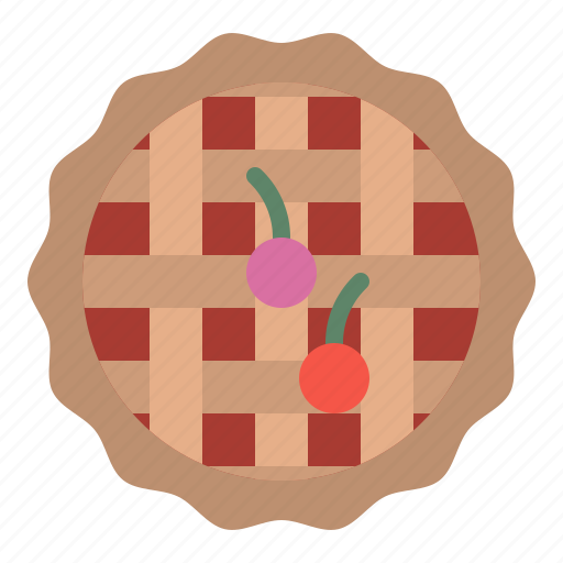 Bakery, cake, cherry, dessert, pie icon - Download on Iconfinder