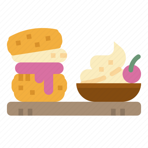 Dessert, english, scone, sweet, tasty icon - Download on Iconfinder