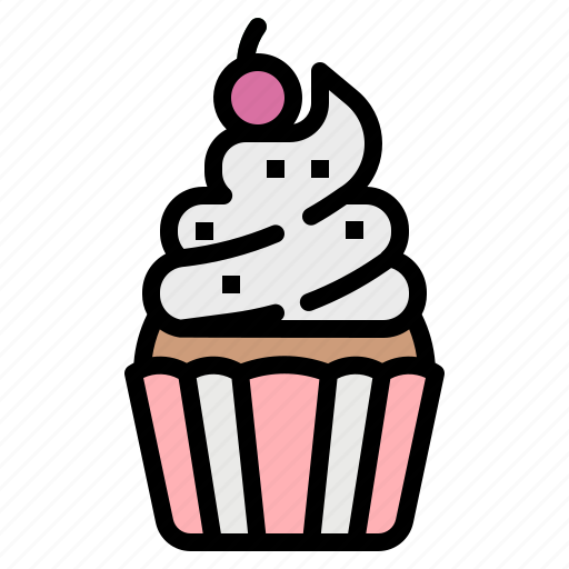 Bakery, cupcake, dessert, food, sweet icon - Download on Iconfinder