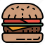 bun, burger, fast, food, hamburger 