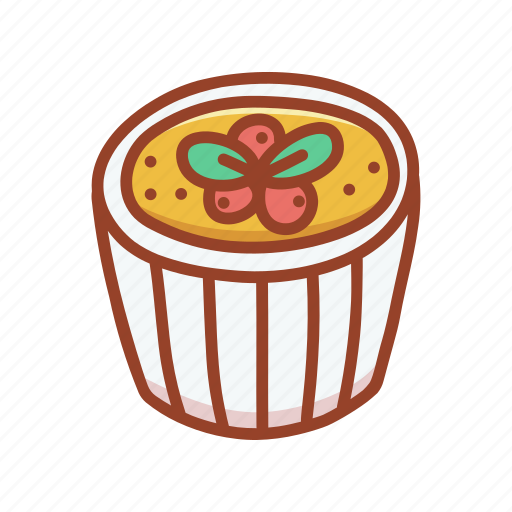 Bakery, creme brulee, dessert, food, sweet, tasty icon - Download on Iconfinder