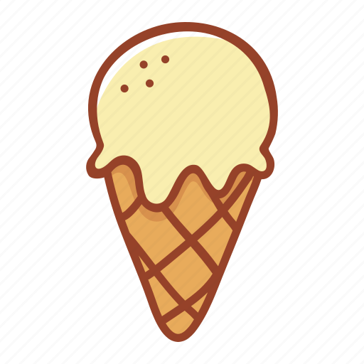 Cold, cone, dessert, food, ice cream, sweet icon - Download on Iconfinder