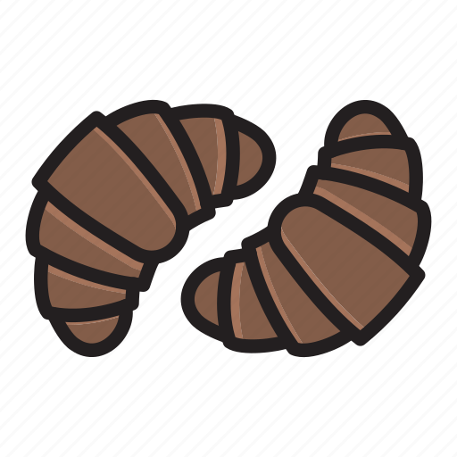 Croissant, bakery, breakfast, sweet, dessert icon - Download on Iconfinder