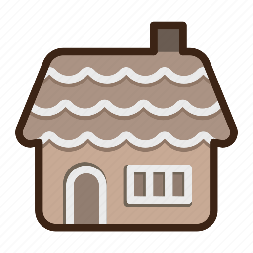 Building, gingerbread, gingerbread house, home, house, kitchen icon - Download on Iconfinder