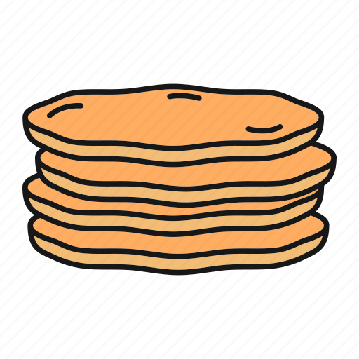 Bakery, bread, flatbread, food, pancakes, pita, tortilla icon - Download on Iconfinder
