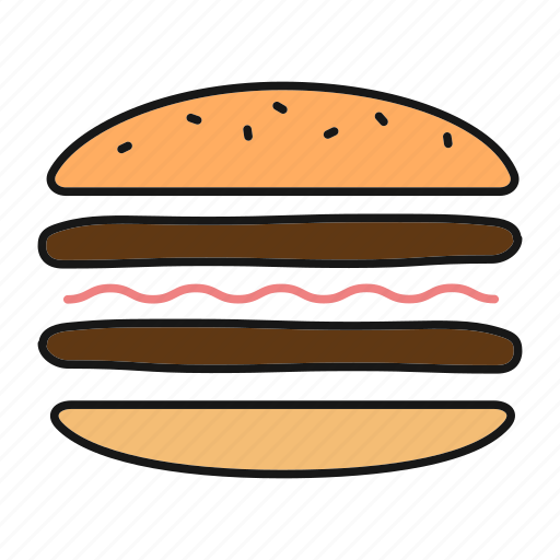 American, burger, cheeseburger, cooking, fast food, hamburger, sandwich icon - Download on Iconfinder