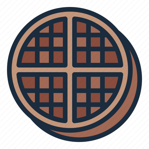 Waffle, bakery, food, pastry, dessert icon - Download on Iconfinder