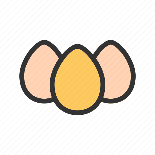 Bakery, breakfast, egg, eggs, hen, tray, white icon - Download on Iconfinder