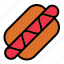 hotdog, sausage 