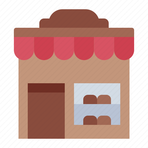 Bakery, shop, store, cafe, building, food, pastry icon - Download on Iconfinder