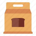box, cardboard, bakery, food, pastry, cake box