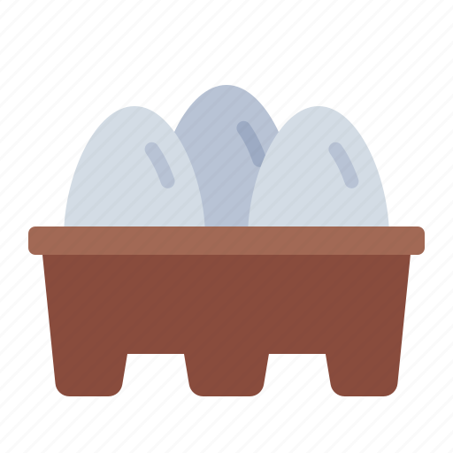 Eggs, bakery, food, pastry, egg tray icon - Download on Iconfinder