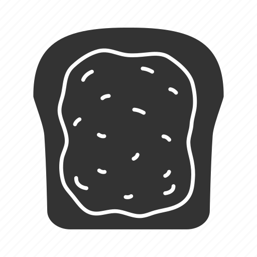 Bread, breakfast, food, jam, sandwich, toast, toast bread icon - Download on Iconfinder