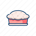 bakery, cupcake, dessert, muffin, pie