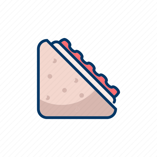 Bread, fast food, meal, sandwich, snack icon - Download on Iconfinder