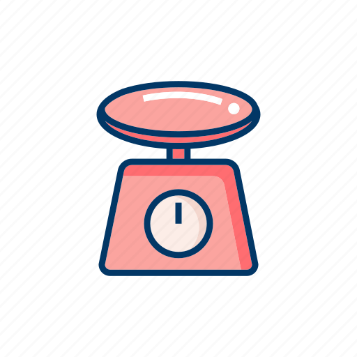 Food preparation, kitchen tool, measuring, scale, weighing icon - Download on Iconfinder