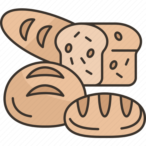 Bread, food, breakfast, nutrition, homemade icon - Download on Iconfinder