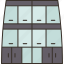 cabinet, bakery, display, storage, kitchen 