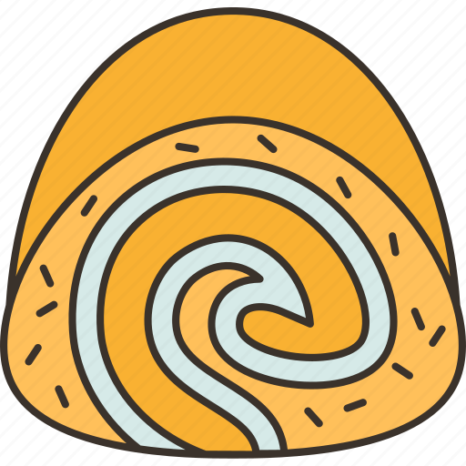 Cakes, roll, sponge, dessert, gourmet icon - Download on Iconfinder