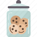 cookies, jar, biscuit, baked, treat