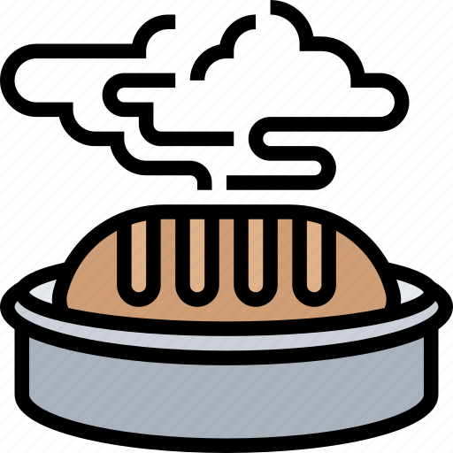 Pan, cake, round, bake, bread icon - Download on Iconfinder
