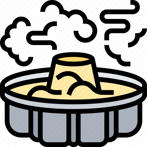 Tube, pan, pudding, form, pastry icon - Download on Iconfinder