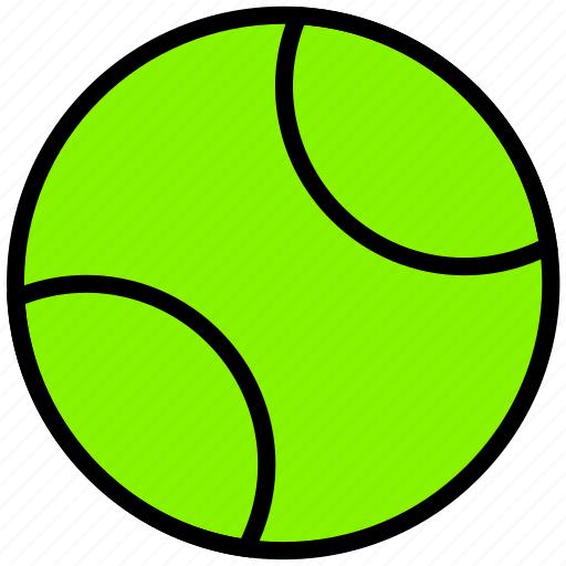 Ball, filled, outline, sport, tennis icon - Download on Iconfinder