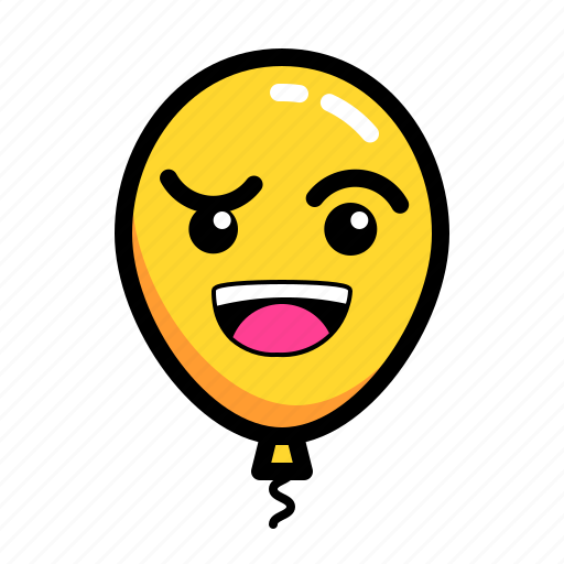 Baloon, confuse, emoticon, thingking icon - Download on Iconfinder