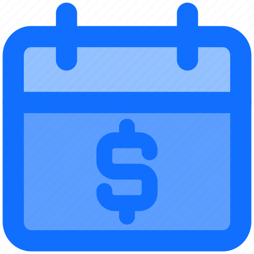 Calendar, dollar, business, money icon - Download on Iconfinder
