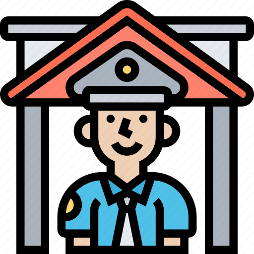 Policeman, cop, officer, security, authority icon - Download on Iconfinder