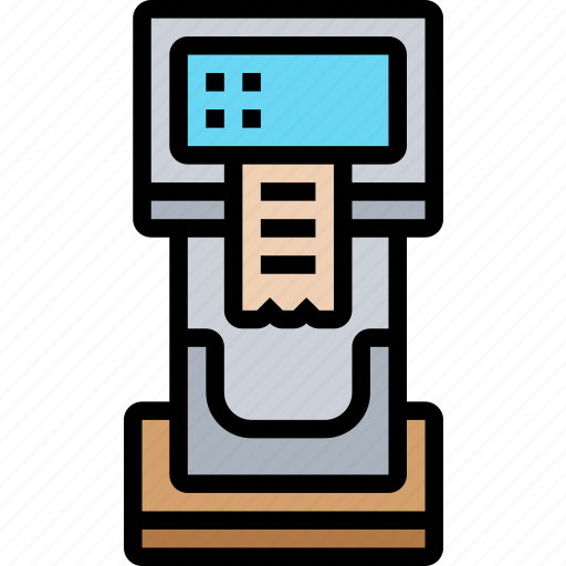 Queue, machine, kiosk, ticket, management icon - Download on Iconfinder