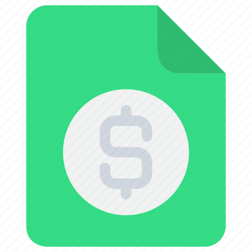 Bank, business, document, file, finance, money icon - Download on Iconfinder