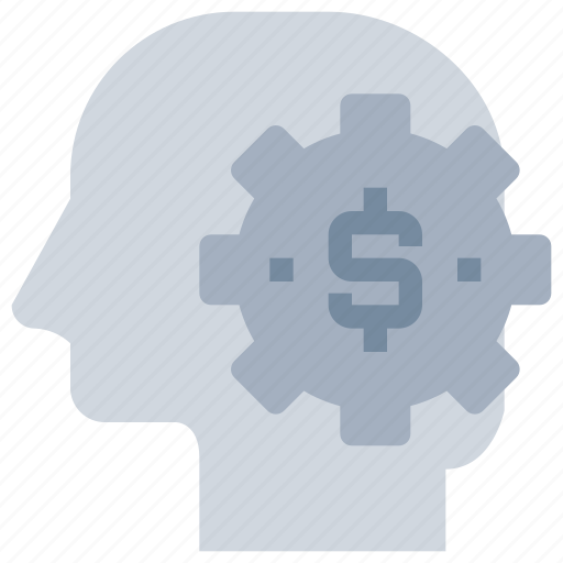Head, making, management, mind, money icon - Download on Iconfinder