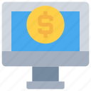 banking, coin, computer, money, online, payment