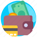 wallet, money, business, finance, currency