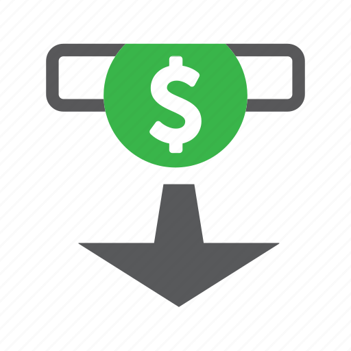 Banking, finance, money, withdrawal, dollar, financial icon - Download on Iconfinder