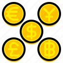 banking, coin, currency, finance, money