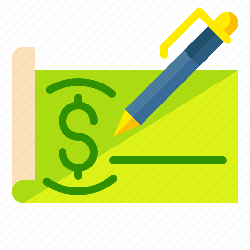 Bank, checkbook, cheque, currency, dollar, money, payment icon - Download on Iconfinder