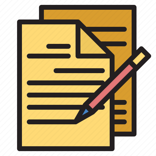 Contract, document, insurance, paper, signing icon - Download on Iconfinder