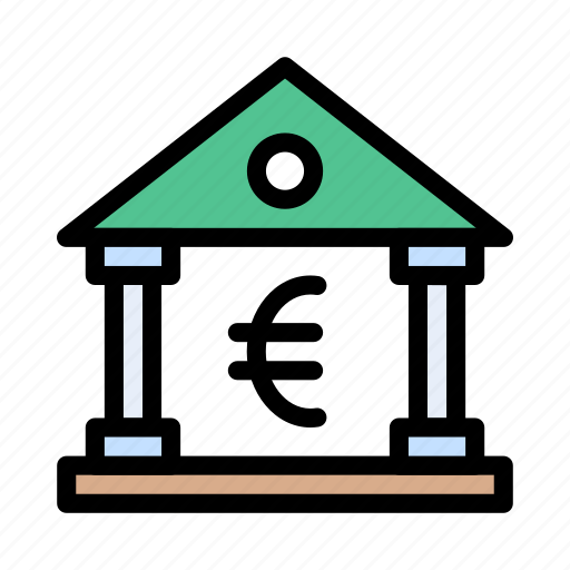 Bank, cash, currency, euro, money icon - Download on Iconfinder