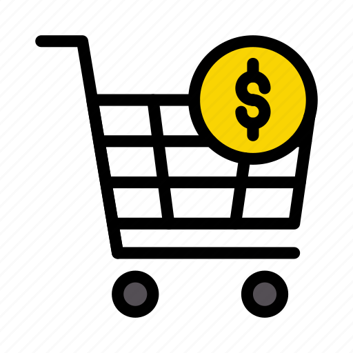 Cart, dollar, money, shopping, trolley icon - Download on Iconfinder