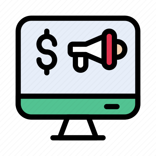 Banking, dollar, finance, marketing, screen icon - Download on Iconfinder