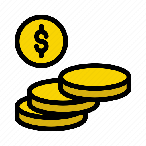 Banking, coins, dollar, finance, saving icon - Download on Iconfinder